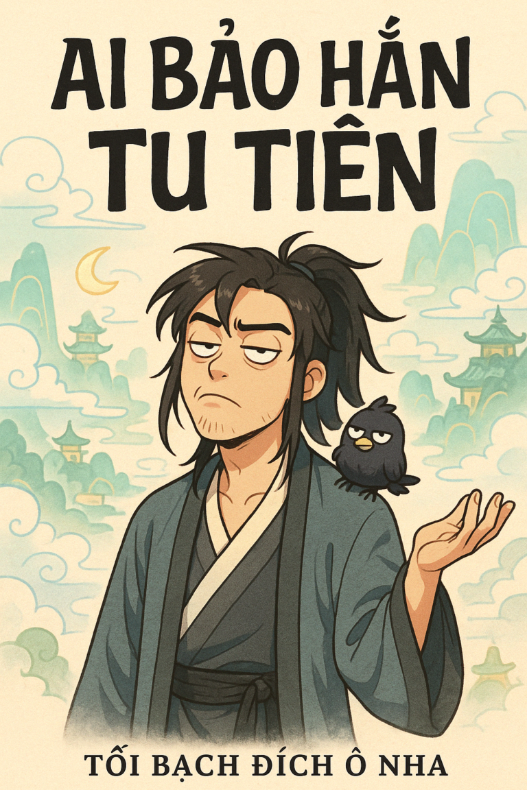 Ảnh bìa truyện Ai Bảo Hắn Tu Tiên – tiên hiệp hài hước