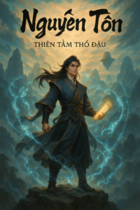 Ảnh bìa truyện tiên hiệp Nguyên Tôn – Chu Nguyên tu luyện nghịch thiên, phong cách cổ trang huyền huyễn.