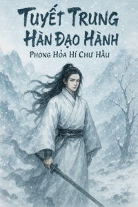 Bìa truyện Tuyết Trung Hàn Đạo Hành với nhân vật chính trong khung cảnh tuyết rơi, mặc đạo bào, tay cầm kiếm.