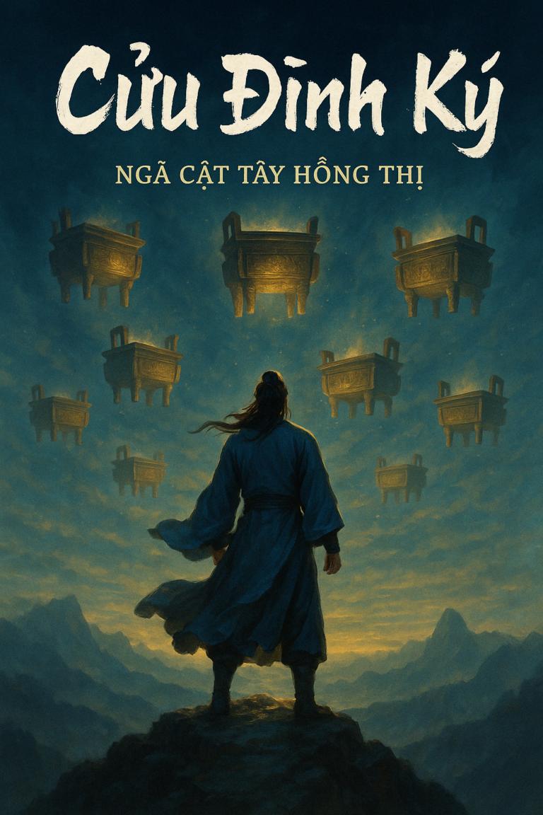 Ảnh bìa truyện Cửu Đỉnh Ký – Ngã Cật Tây Hồng Thị, thể loại tiên hiệp, tu tiên, có nhân vật chính và cửu đỉnh