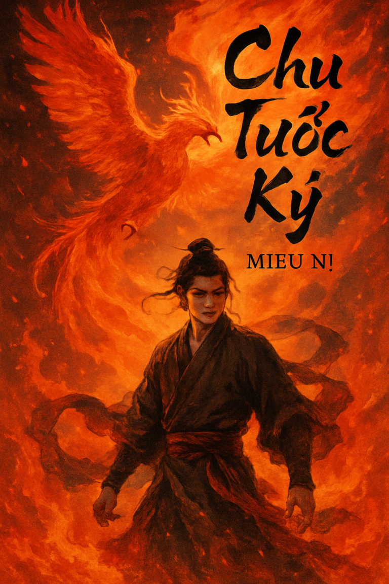 Ảnh bìa truyện Chu Tước Ký – thần thú Chu Tước và tu sĩ tiên hiệp