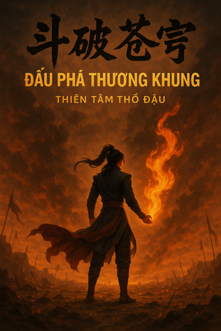 Ảnh bìa truyện Đấu Phá Thương Khung - Thiên Tằm Thổ Đậu, phong cách tiên hiệp huyền huyễn